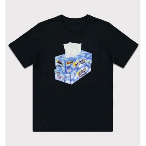 SSSTUFFF TISSUE PAPER BOX TEE NEGRO