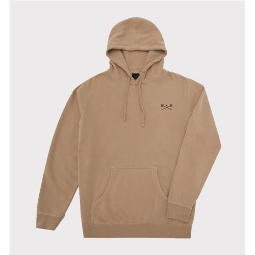 DARK SEAS GO-TO PIGMENT HOODIE BEIGE