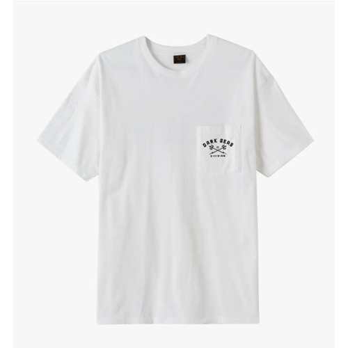 DARK SEAS WE HAUL POCKET TEE BLANCO 2
