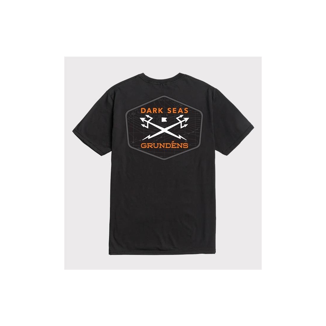 DARK SEAS CHART & DEPLOY TEE NEGRO