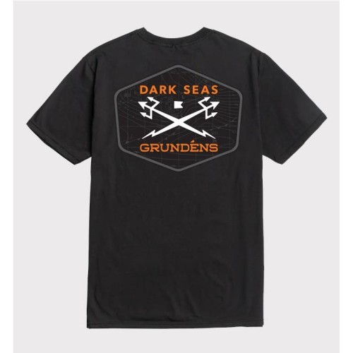 DARK SEAS CHART & DEPLOY TEE NEGRO