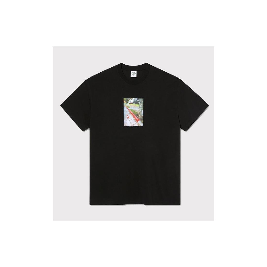 POLAR RED CURB TEE NEGRO