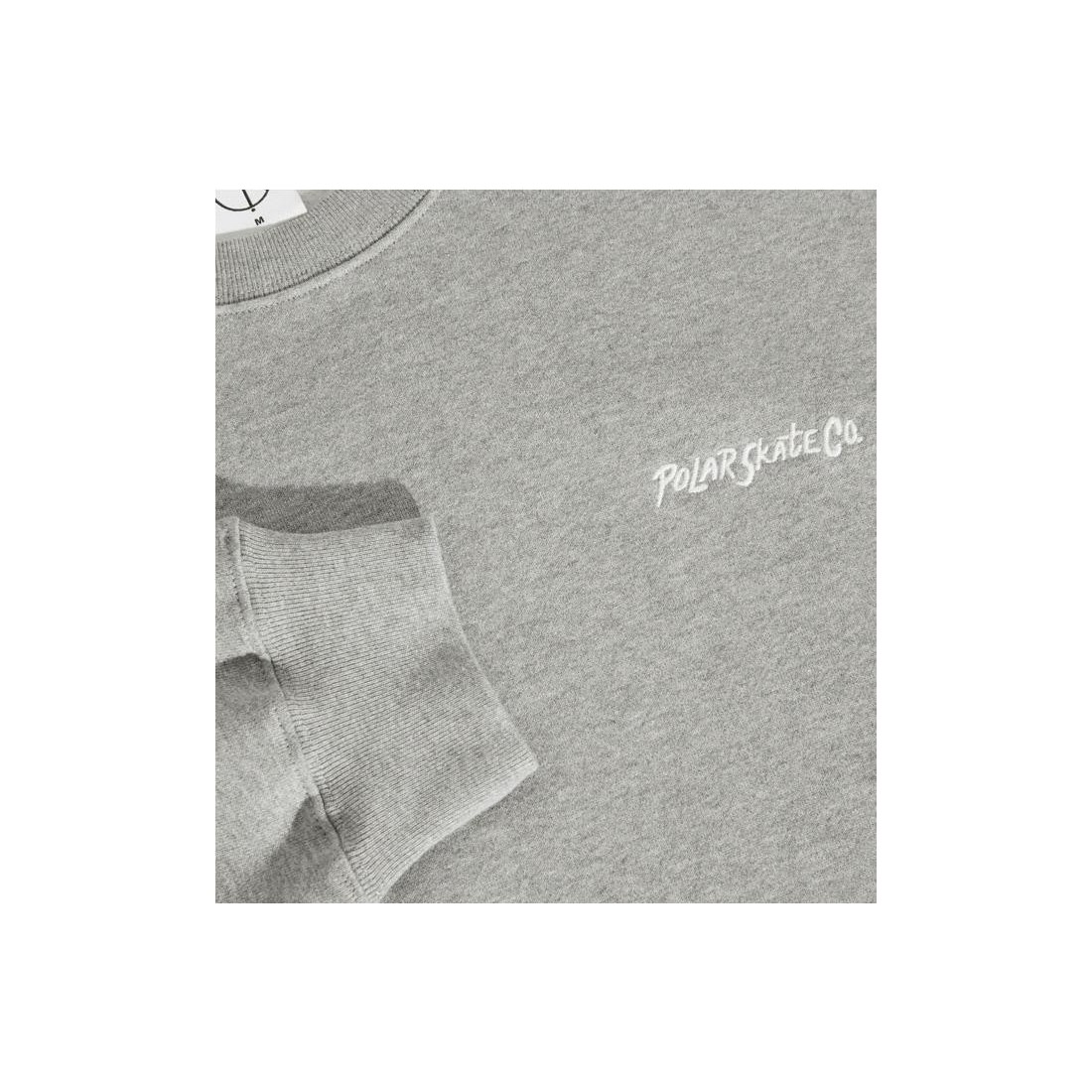 POLAR DAVE CREWNECK GRIS