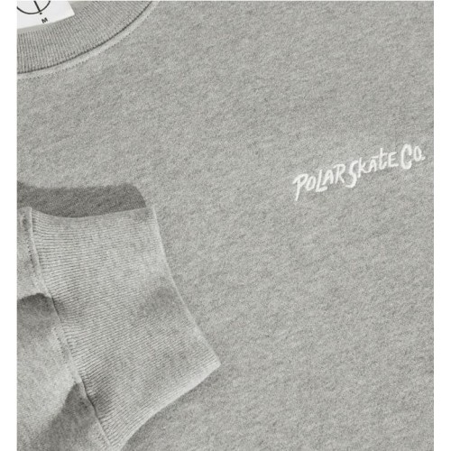 POLAR DAVE CREWNECK GRIS