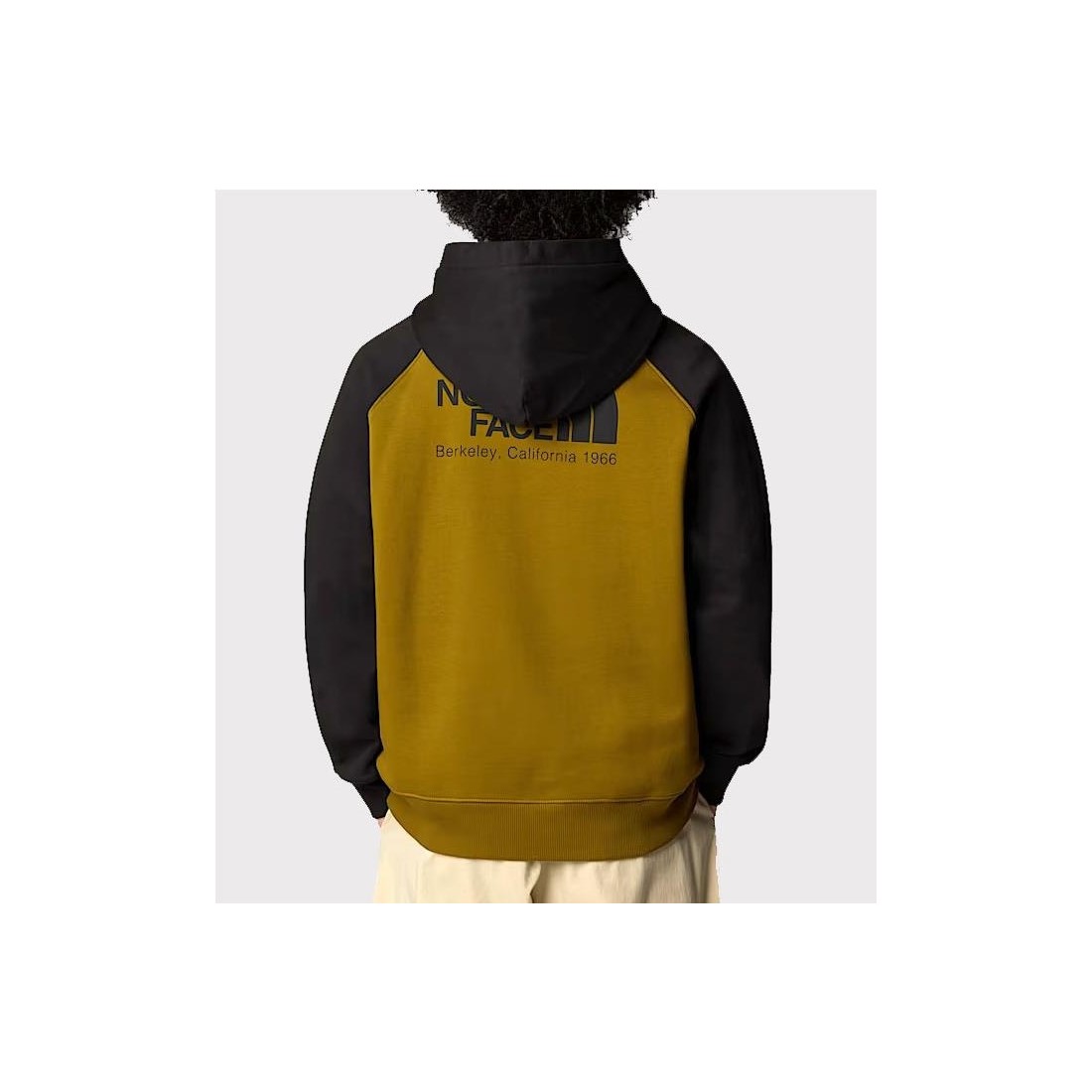 THE NORTH FACE HERITAGE HOODIE MOSTAZA