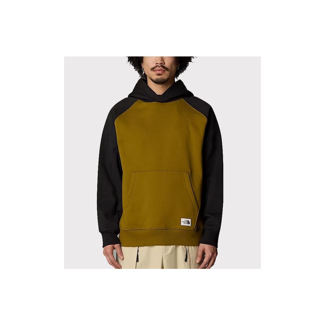 THE NORTH FACE HERITAGE HOODIE MOSTAZA