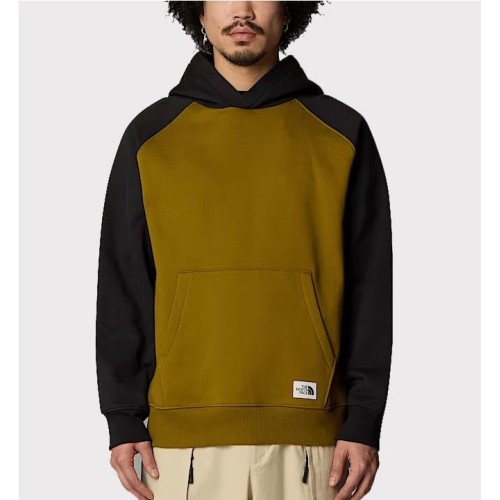 THE NORTH FACE HERITAGE HOODIE MOSTAZA