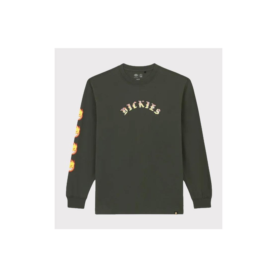 DICKIES X SPITFIRE LS TEE VERDE
