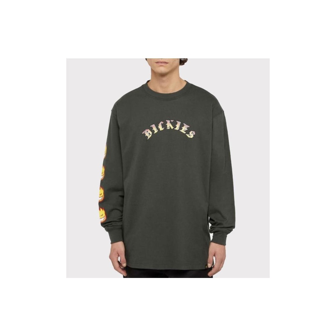 DICKIES X SPITFIRE LS TEE VERDE