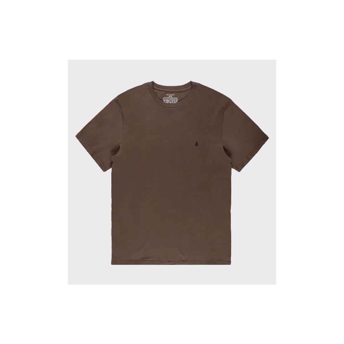 VOLCOM STONE BLANKS TEE MARRON