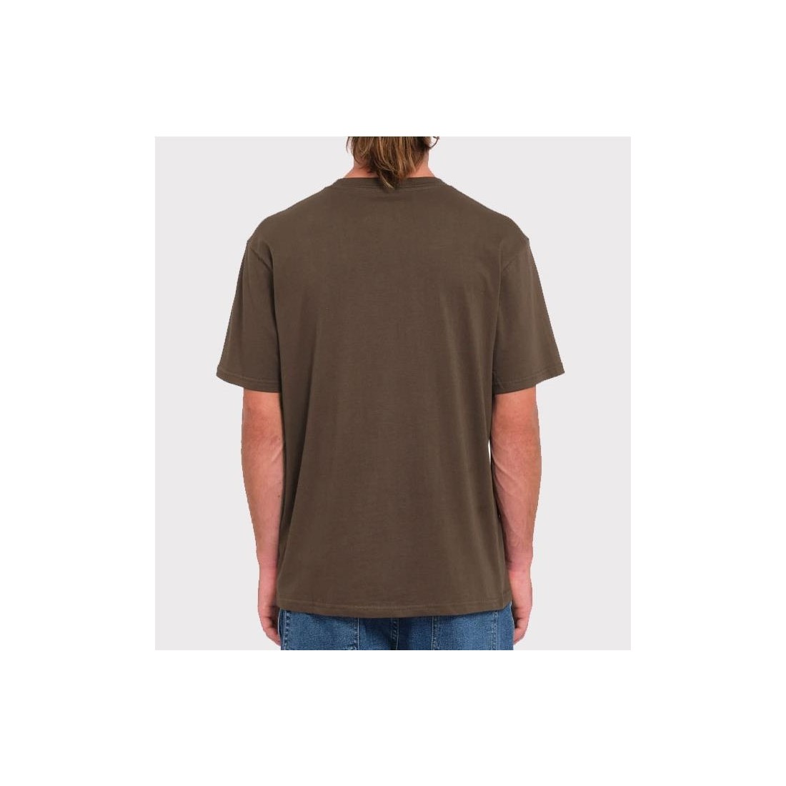 VOLCOM STONE BLANKS TEE MARRON