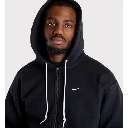 NIKE SOLO SWOOSH FULL-ZIP NEGRO 2