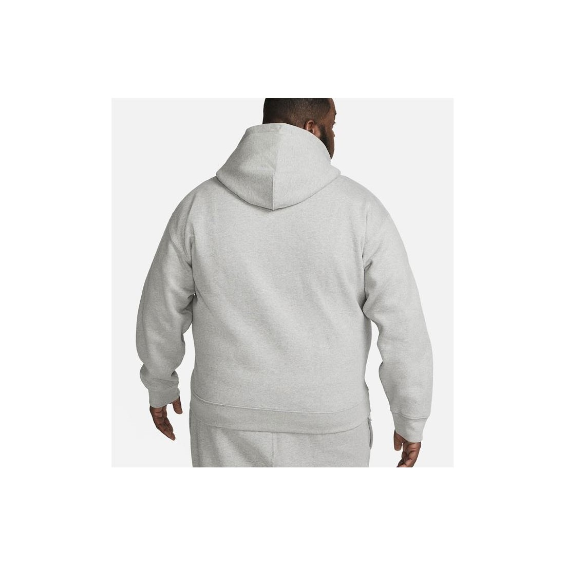 NIKE SOLO SWOOSH FULL-ZIP GRIS