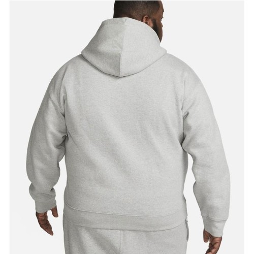 NIKE SOLO SWOOSH FULL-ZIP GRIS