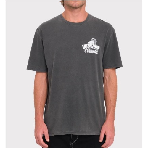 VOLCOM STONE FORCE CO TEE NEGRO