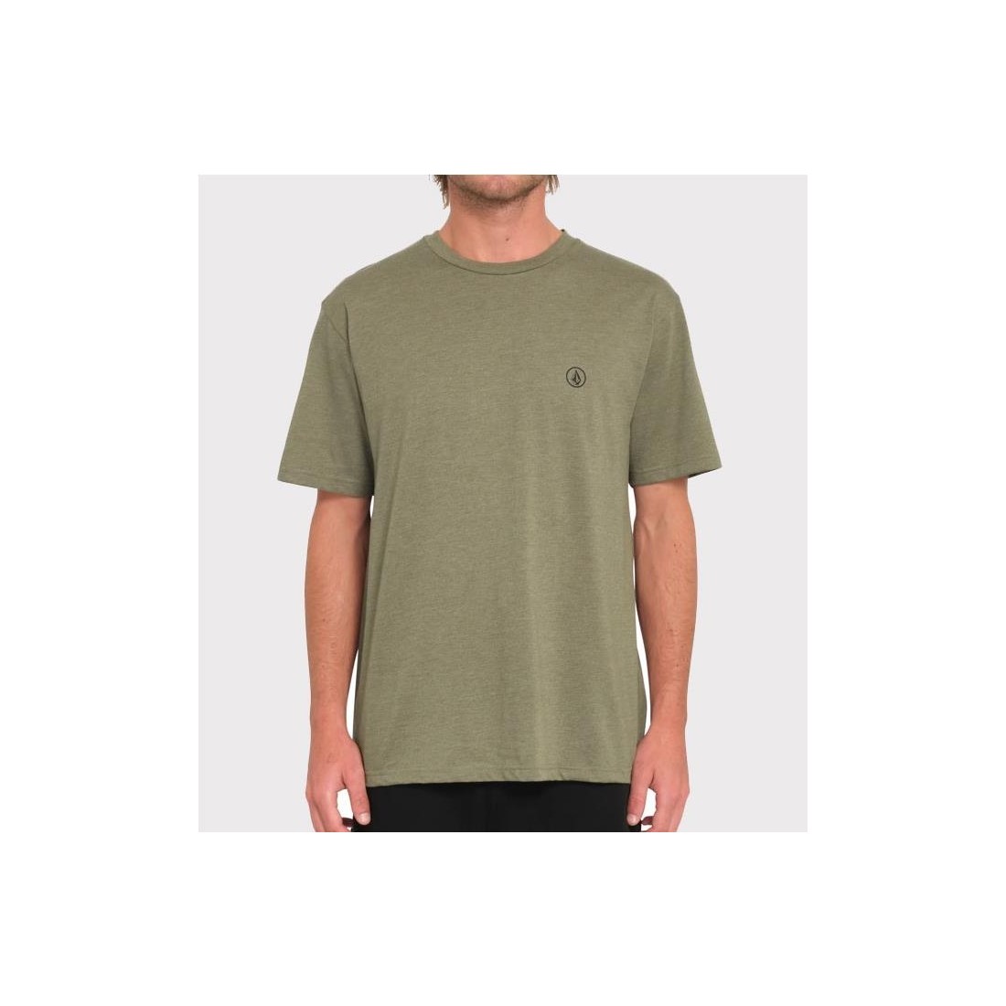 VOLCOM CIRCLE BLANKS HTH TEE VERDE