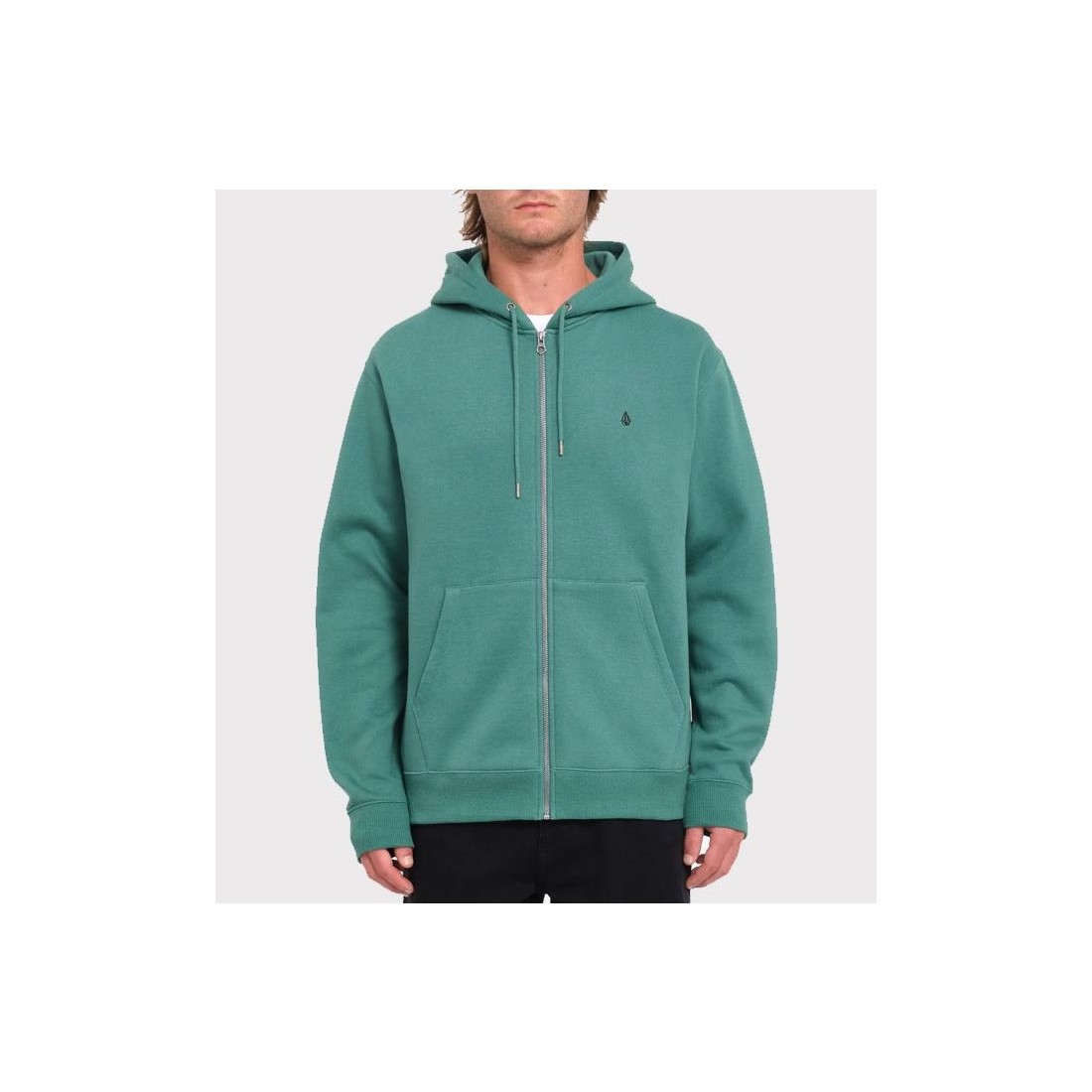 VOLCOM SINGLE STONE ZIP VERDE
