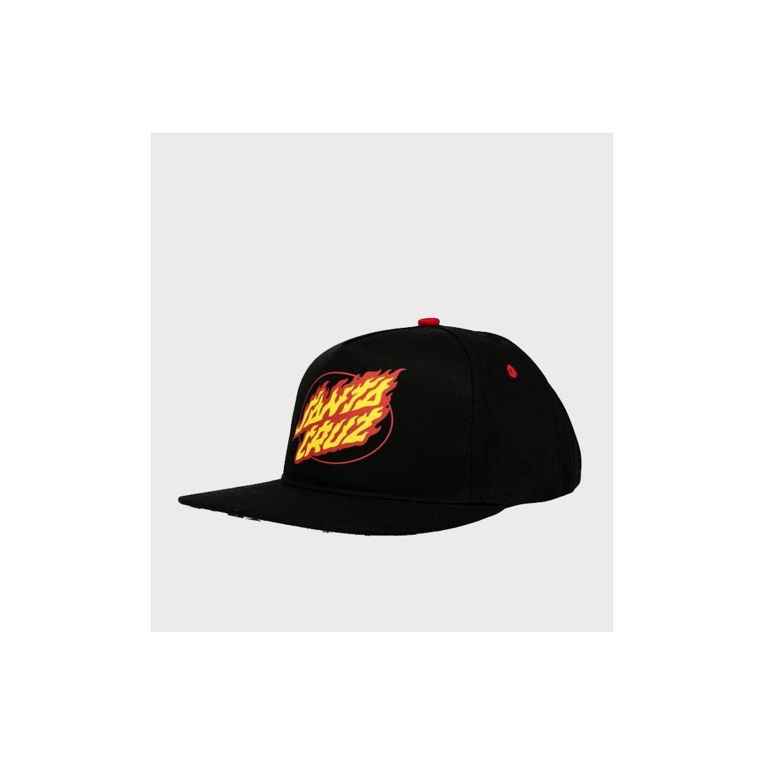 SANTA CRUZ TRUE OVAL FLAME Y NEGRO