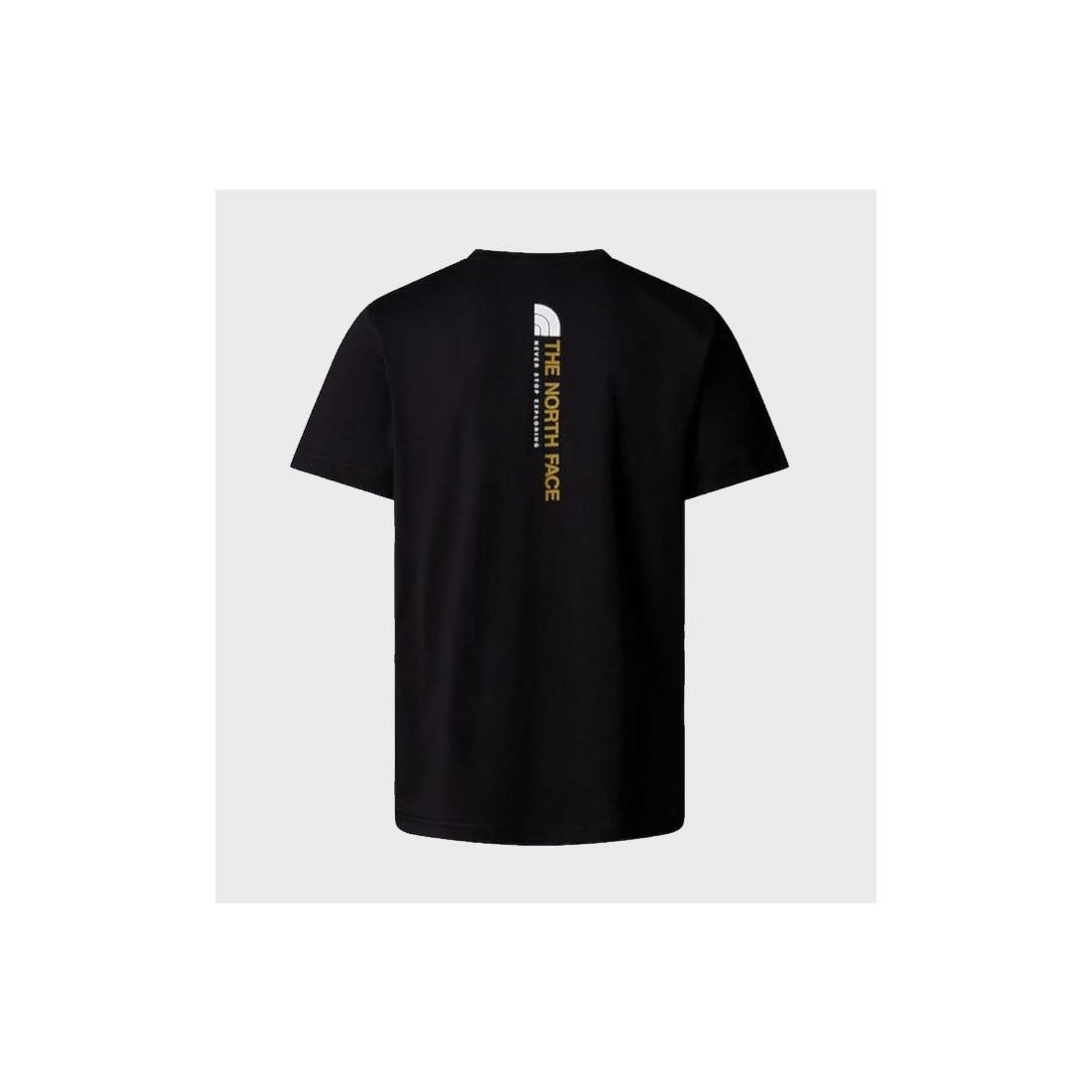 THE NORTH FACE VERTICAL TEE NEGRO