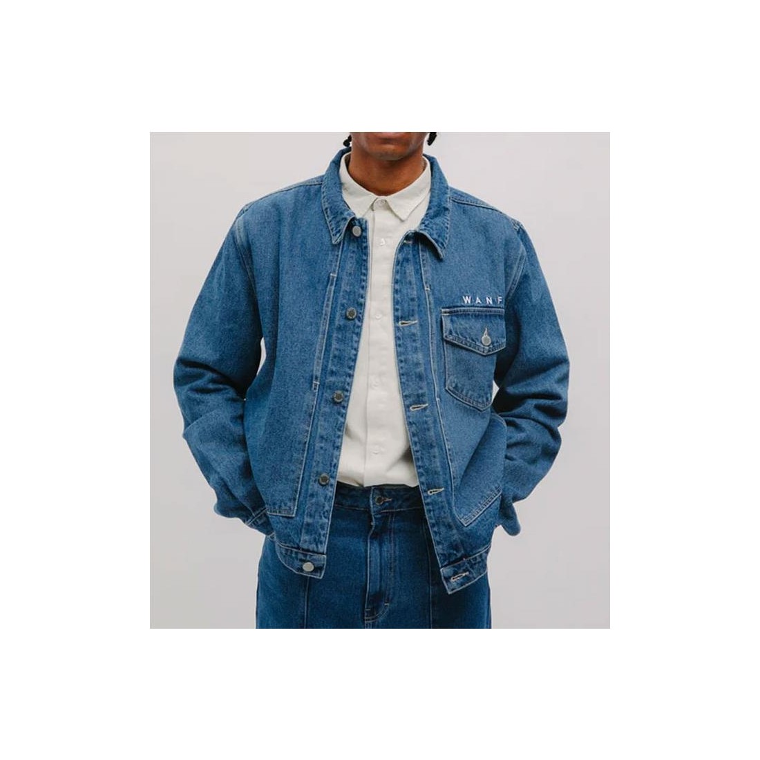 WE ARE NOT FRIENDS ASA JACKET AZUL