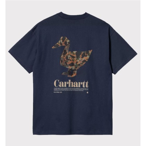 CARHARTT WIP FOLD DUCK TEE AZUL
