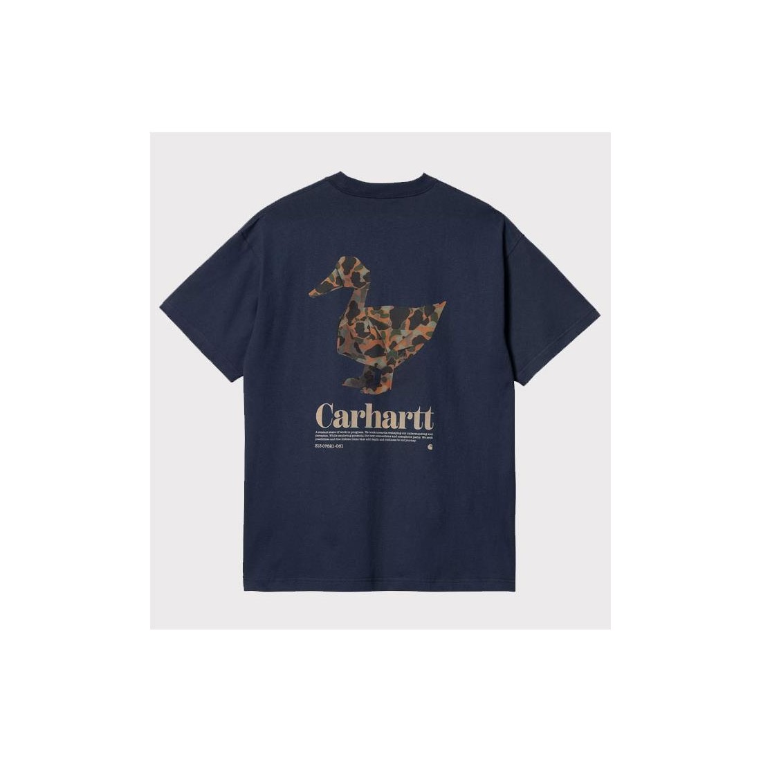 CARHARTT WIP FOLD DUCK TEE AZUL