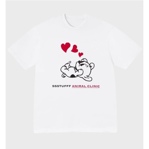 SSSTUFFF ANIMAL CLINIC TEE BLANCO