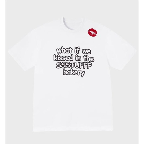 SSSTUFFF KISS SCENTED TEE BLANCO