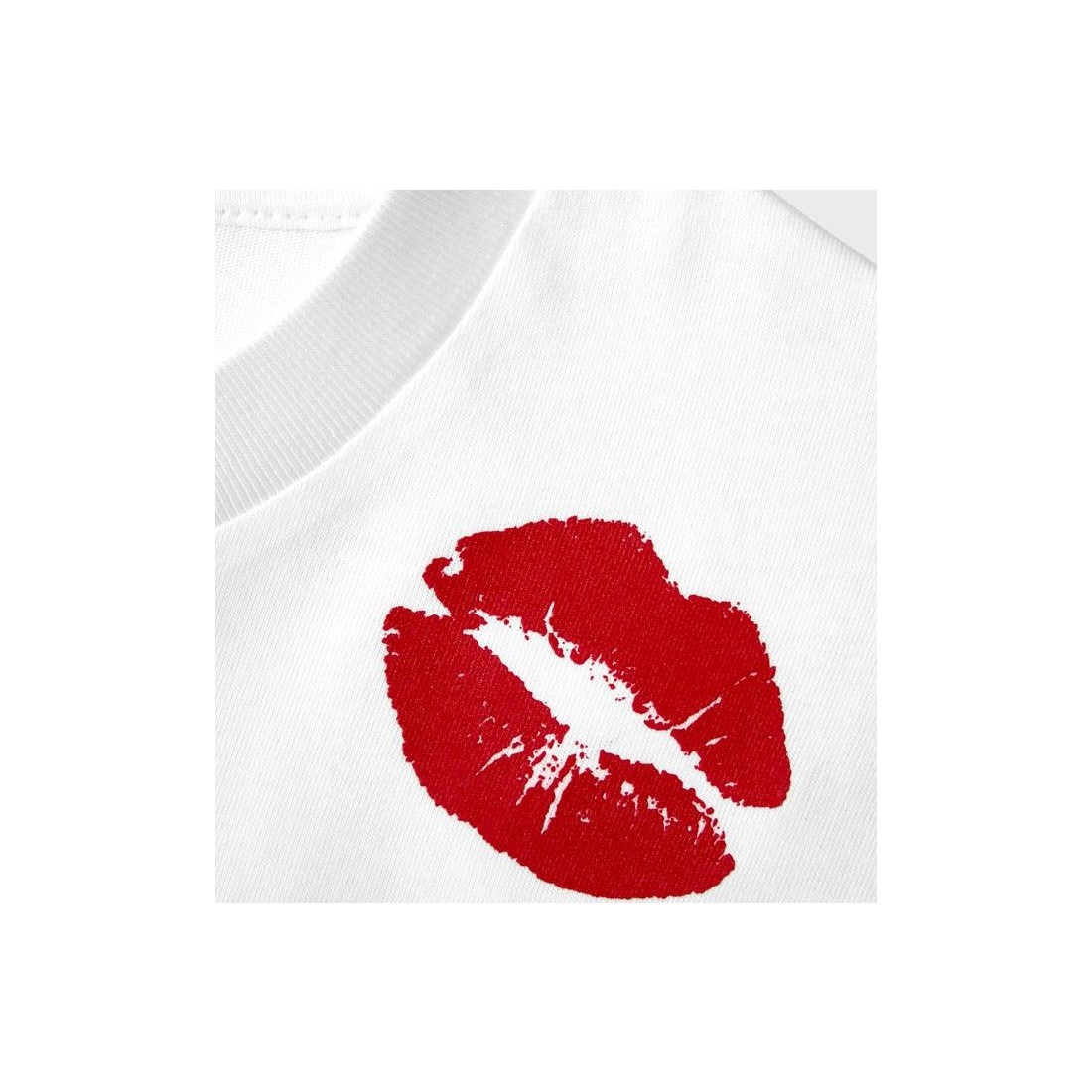 SSSTUFFF KISS SCENTED TEE BLANCO