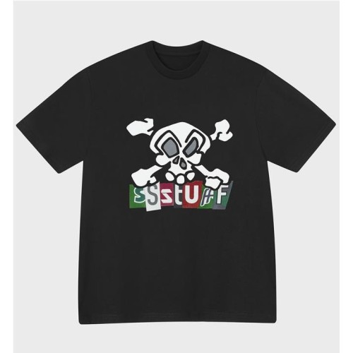 SSSTUFFF SKULL TEE NEGRO