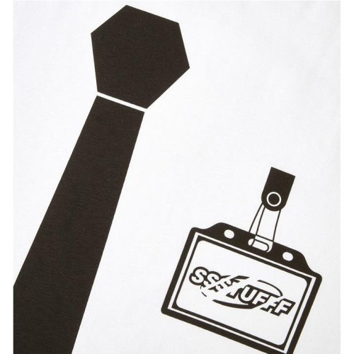 SSSTUFFF MANAGER TIE TEE BLANCO 2