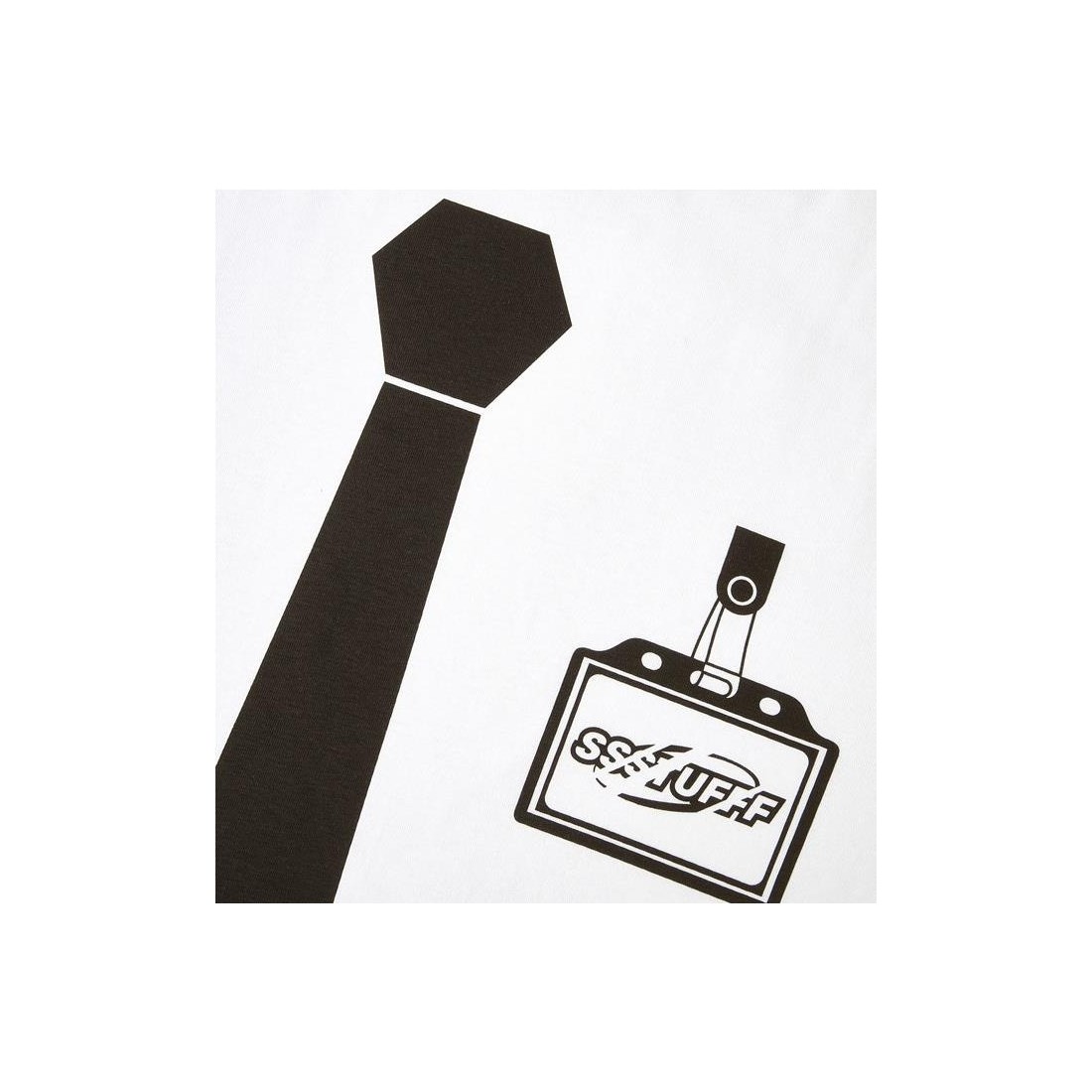 SSSTUFFF MANAGER TIE TEE BLANCO