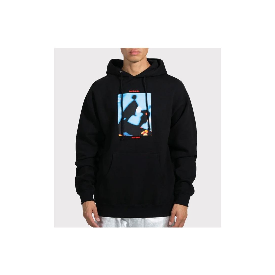 PLEASURES DARKLANDS HOODIE NEGRO