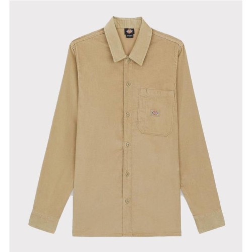 DICKIES CORDUROY SHIRT LS KHAKI