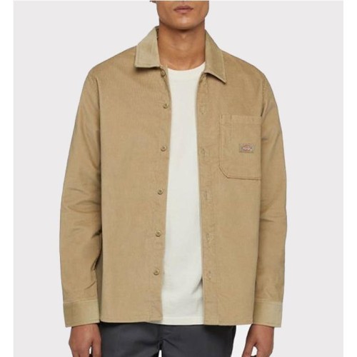 DICKIES CORDUROY SHIRT LS KHAKI