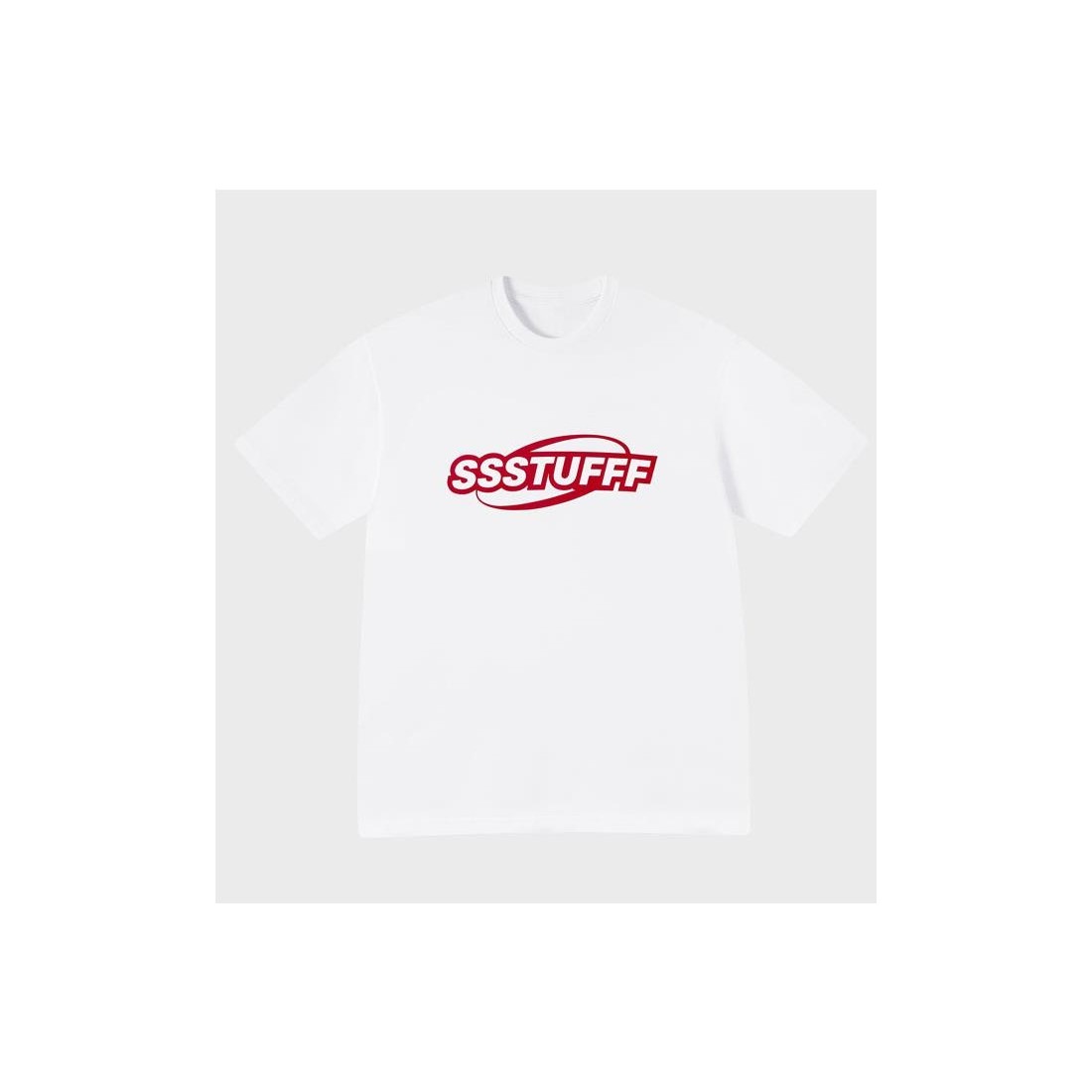 SSSTUFFF LOGO SCENTED TEE BLANCO