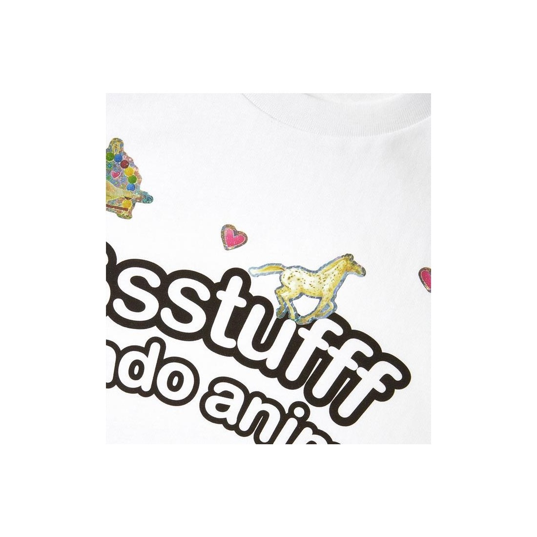 SSSTUFFF PET SHOP TEE BLANCO