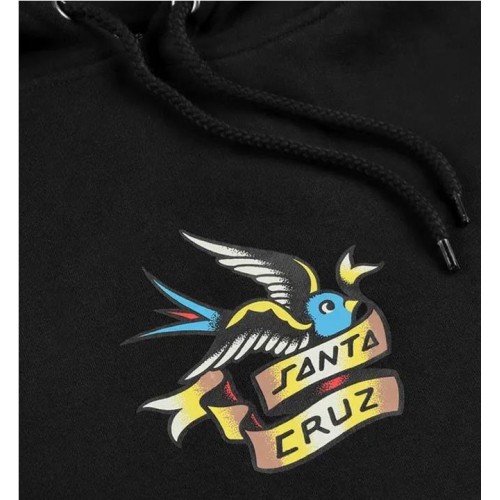 SANTA CRUZ SOMMER SPARROW HOOD NEGRO 2
