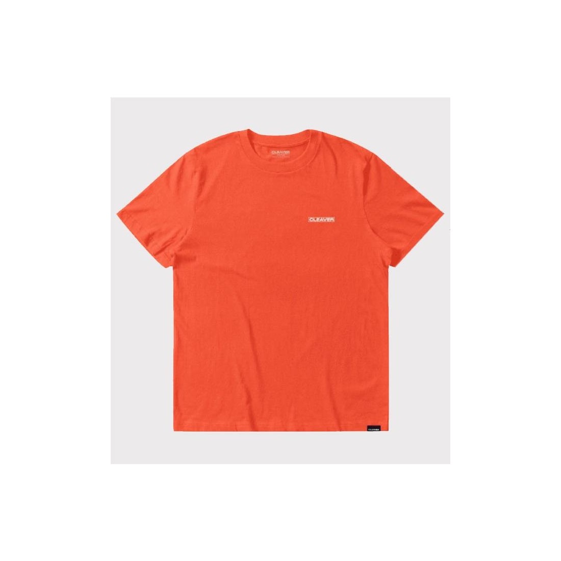 CLEAVER BOX LOGO TEE CORAL