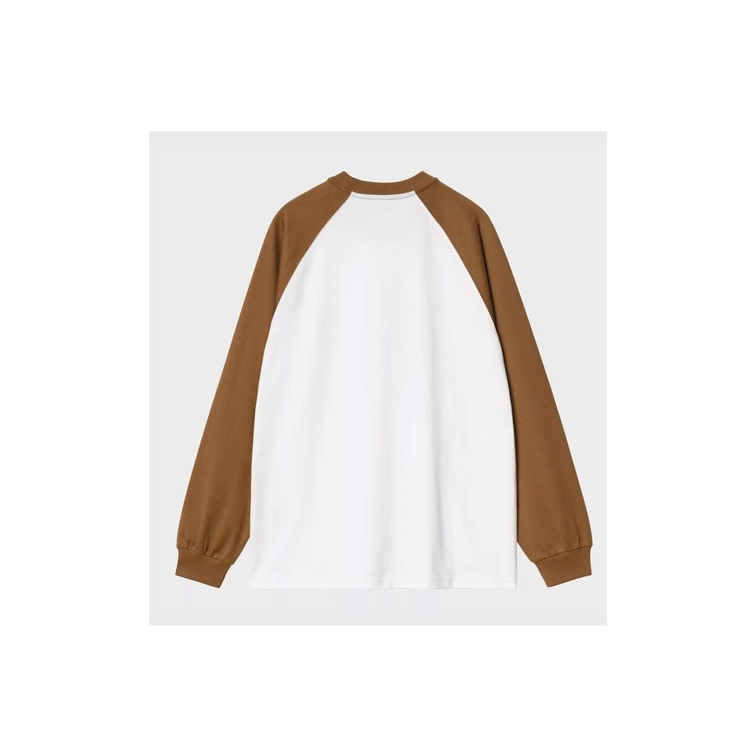 CARHARTT WIP BROWN DUCKS LS BLANCO