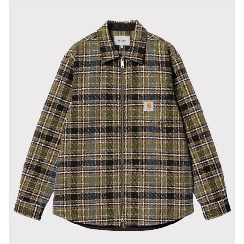 CARHARTT WIP STROY SHIRT JACKE VERDE