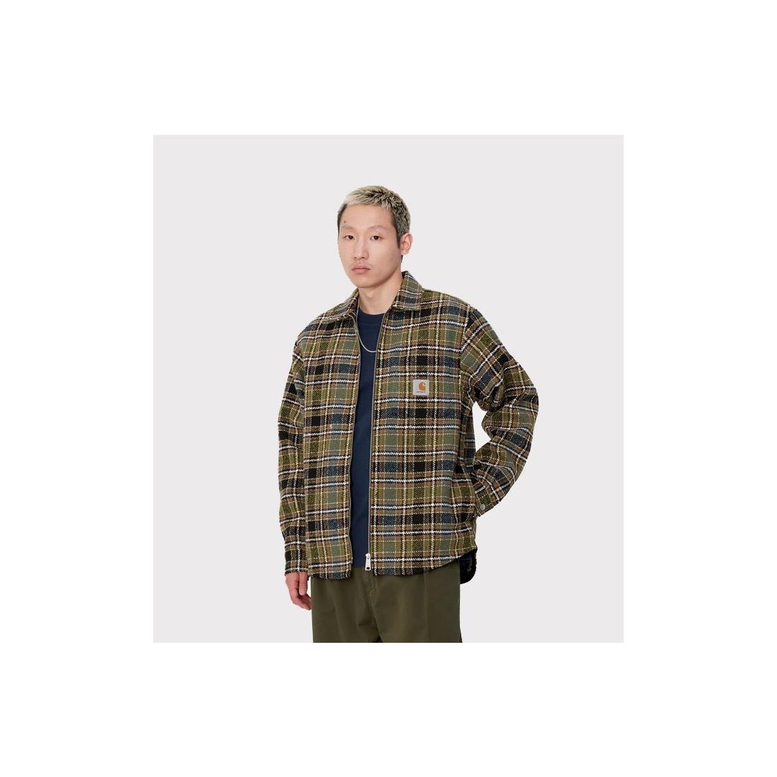 CARHARTT WIP STROY SHIRT JACKE VERDE