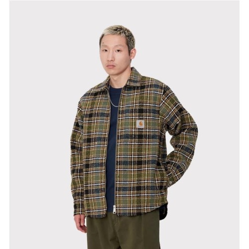 CARHARTT WIP STROY SHIRT JACKE VERDE