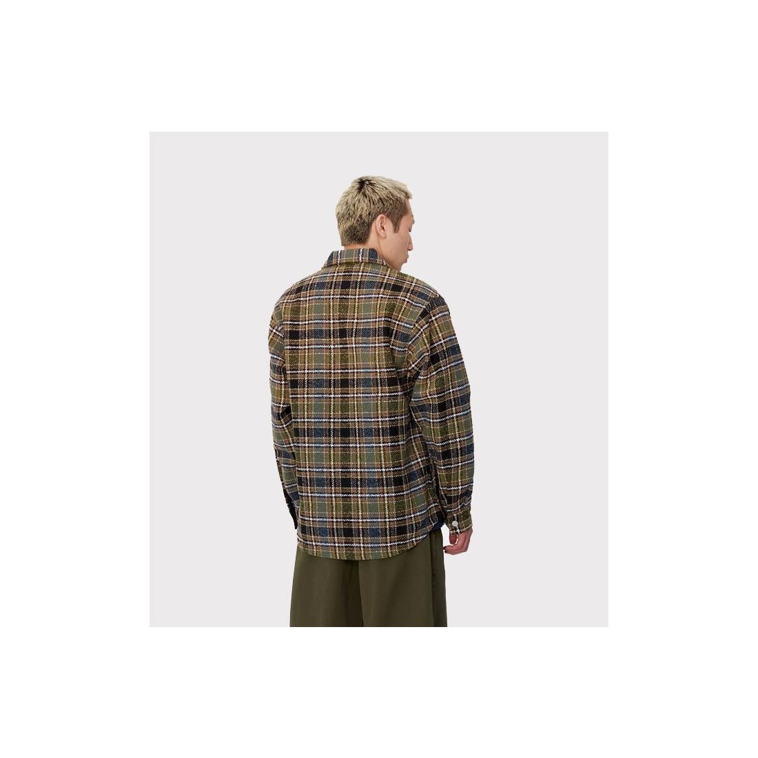 CARHARTT WIP STROY SHIRT JACKE VERDE