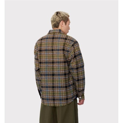 CARHARTT WIP STROY SHIRT JACKE VERDE