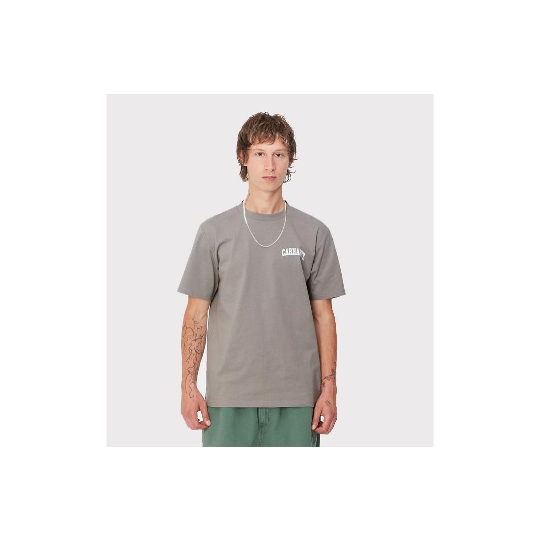 CARHARTT WIP UNIVERSITY SCRIPT GRIS
