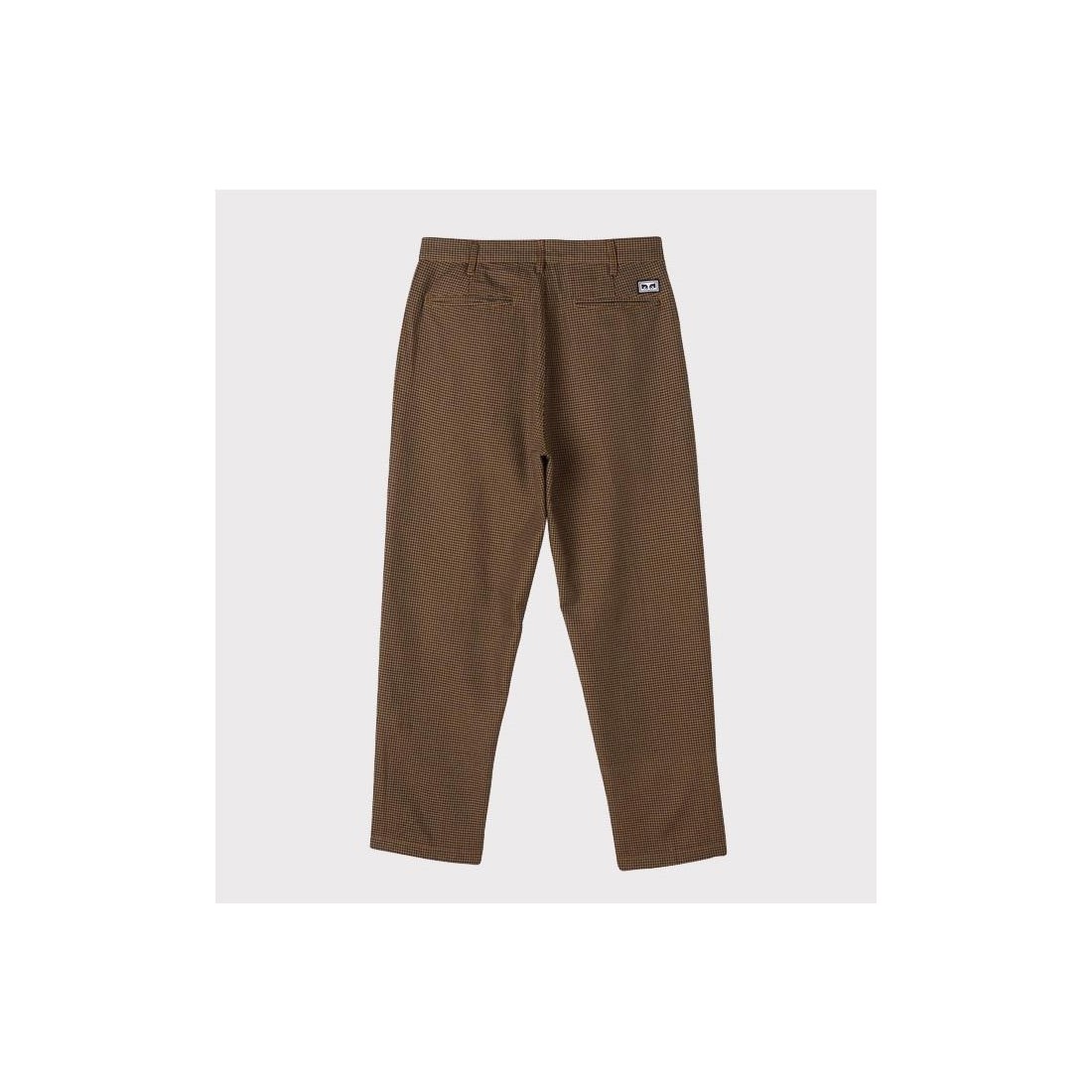 OBEY FUBAR HOUNDSTOOTH MARRON