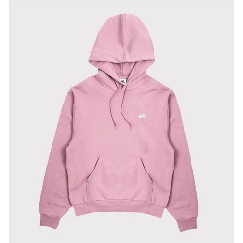 NIKE SB FLEECE PULLOVER HOODIE ROSADO