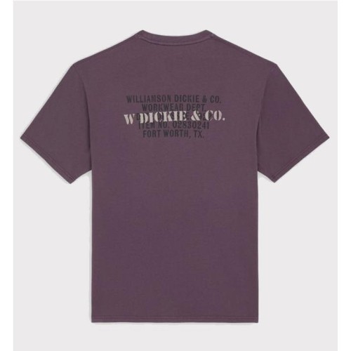 DICKIES STAMP TEE VIOLETA
