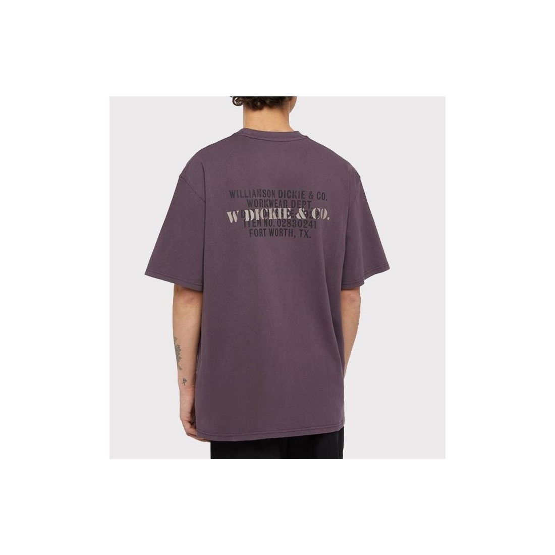 DICKIES STAMP TEE VIOLETA
